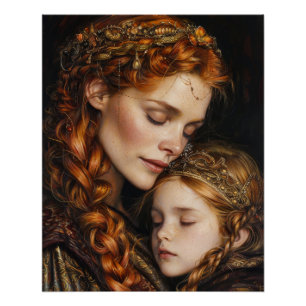 Mutter und Kind Poster