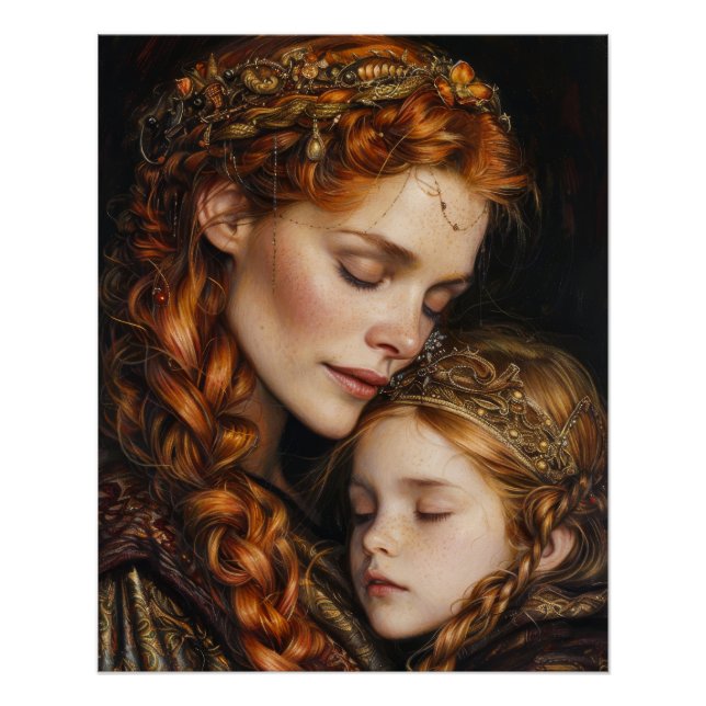 Mutter und Kind Poster (Vorderseite)