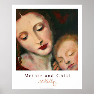 Mutter und Kind-Poster Poster