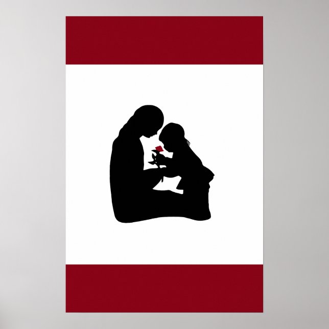Mutter und Kind-Poster Poster (Vorne)