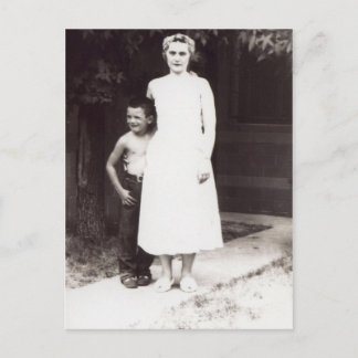 Mutter und Kind Postkarte