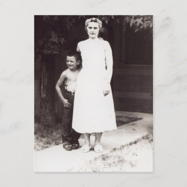 Mutter und Kind Postkarte (Vorderseite)