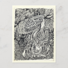 Mutter und Kind Postkarte