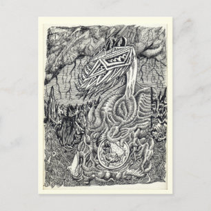 Mutter und Kind Postkarte