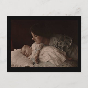 Mutter und Kind Postkarte