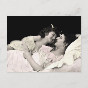 Mutter und Kind Postkarte