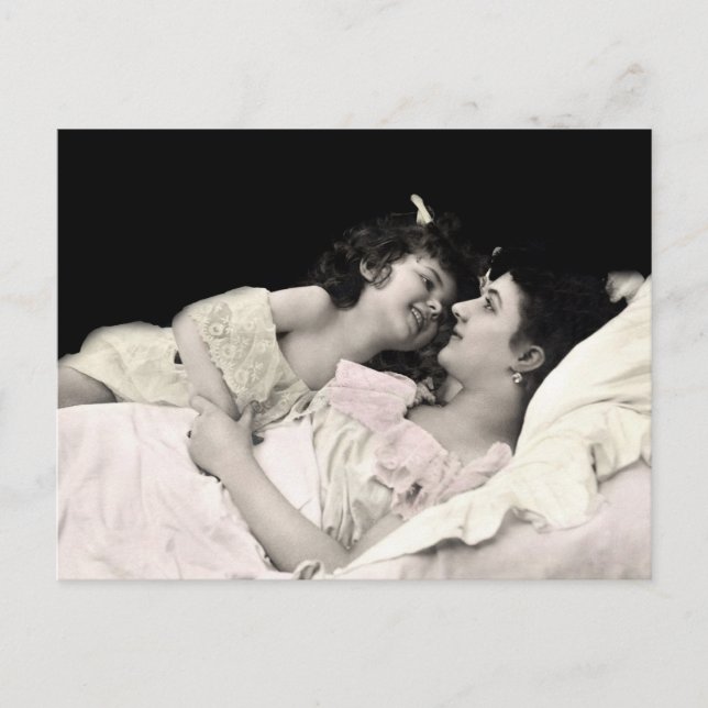 Mutter und Kind Postkarte (Vorderseite)