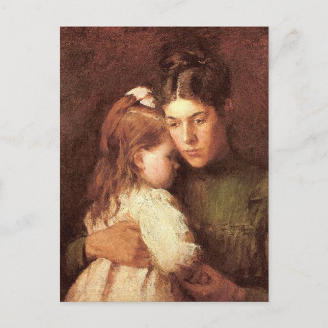 Mutter und Kind Postkarte (Vorderseite)