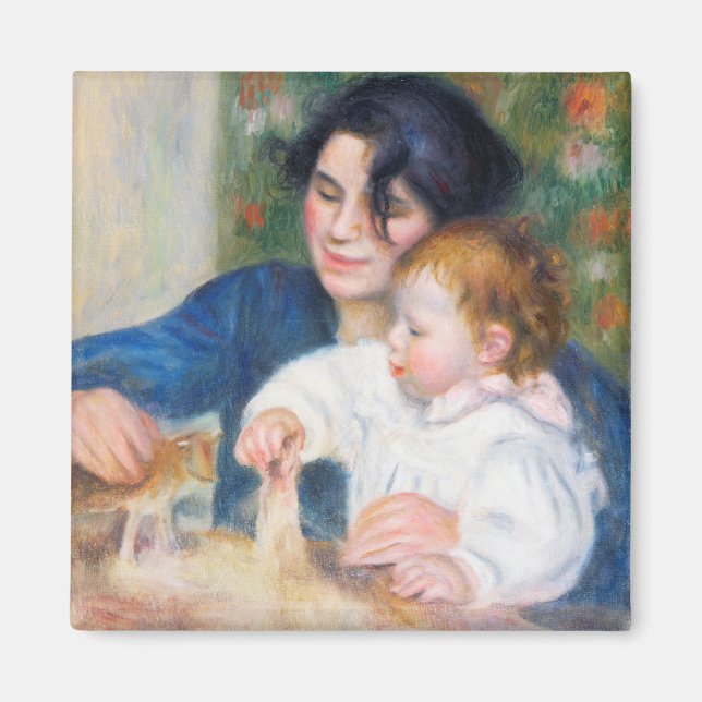 Mutter und Kind, Renoir Magnet (Vorne)