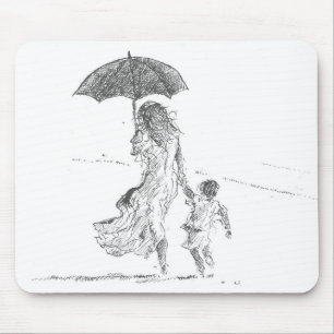 Mutter und Kind Sri Lanka Mousepad