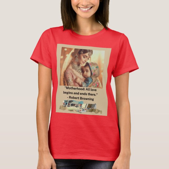 Mutter und Kind T - Shirt (Vorderseite)