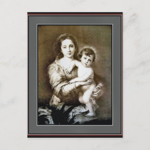 Mutter und Kind, Vintag Postkarte