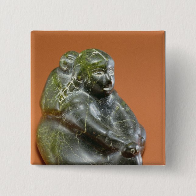 Mutter und Kind, vom Kap Dorset Button (Vorderseite)