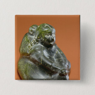 Mutter und Kind, vom Kap Dorset Button