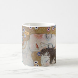 Mutter und Kind von Gustav Klimt Kaffeetasse