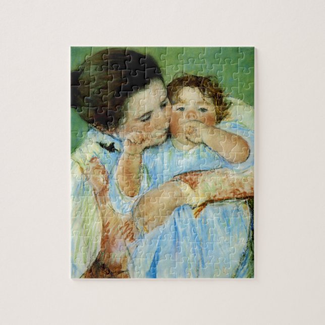 Mutter und Kind von Mary Cassat (Vertikal)