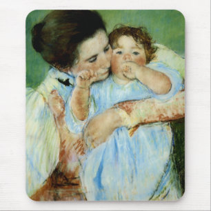Mutter und Kind von Mary Cassat Mousepad