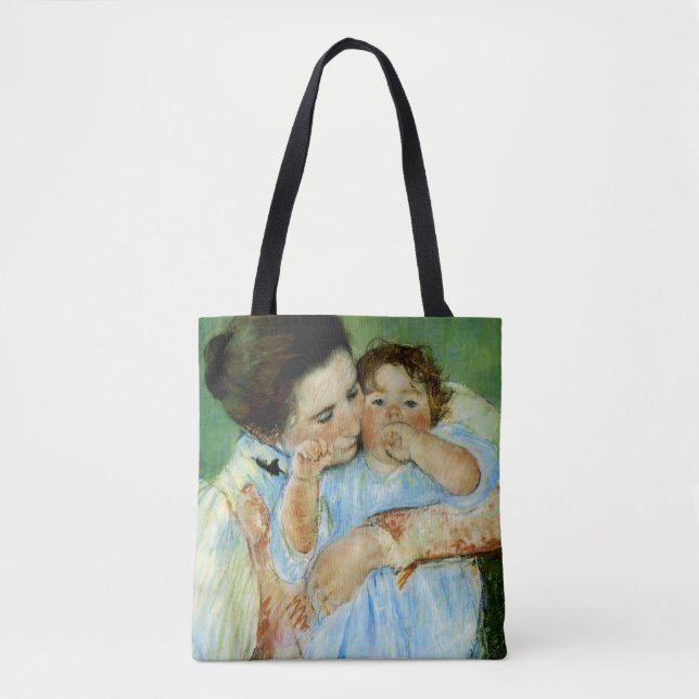 Mutter und Kind von Mary Cassat Tasche (Vorderseite)