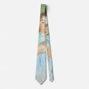 Mutter und Kind von Mary Cassatt, Vintage Fine Art Krawatte