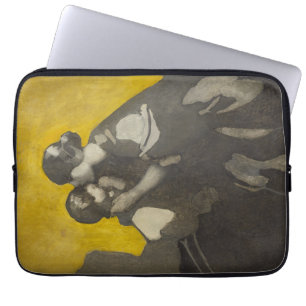 Mutter und Kind (von Norah Neilson Gray) Laptopschutzhülle