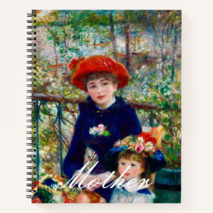 Mutter und Kind von Renoir Notizbuch