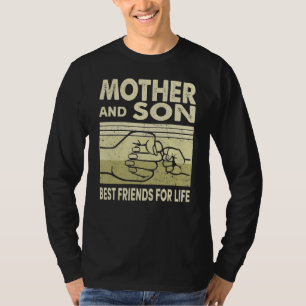 Mutter und Sohn besten Freund für das Leben Mama T-Shirt