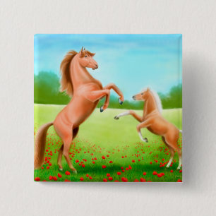 Mutter-und Sohn-Button Button