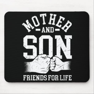 Mutter und Sohn Freunde fürs Leben Mom passende Mu Mousepad