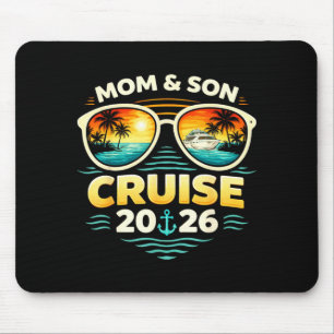 Mutter und Sohn Kreuzfahrt 2026 Urlaub passend Mousepad