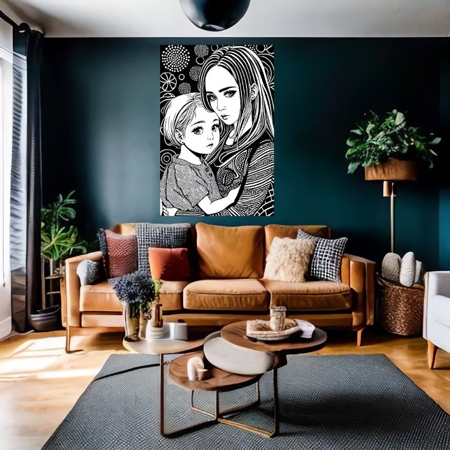 Mutter und Tochter | Art der AI Poster (Von Creator hochgeladen)