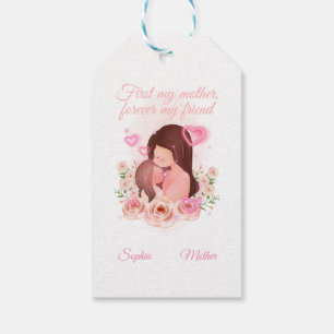 Mutter und Tochter, Individuelle Name Geschenkanhänger