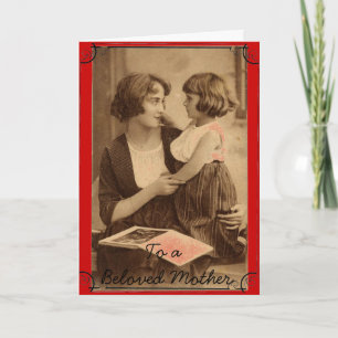 Mutter und Tochter Karte