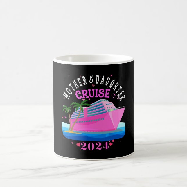 Mutter- und Tochter-Kreuzfahrt 2024 Kaffeetasse (Mittel)