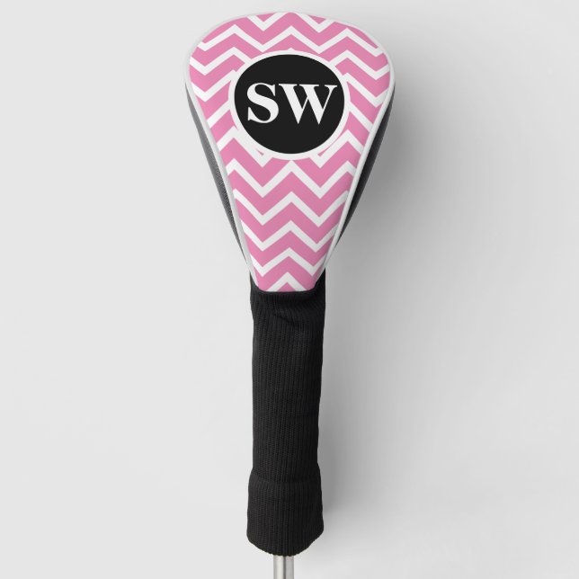 Mütter und Töchter mit Monogramm Sportarten| Perso Golf Headcover (Vorderseite)