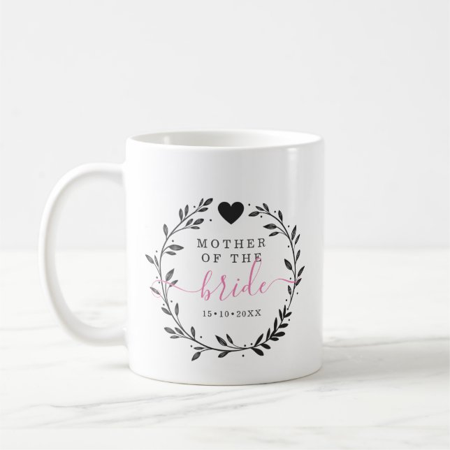 Mutter/Vater der Braut Kaffeetasse (Links)