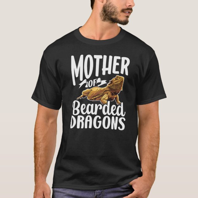 Mutter von Bärenbarsche Bärenechse T-Shirt (Vorderseite)
