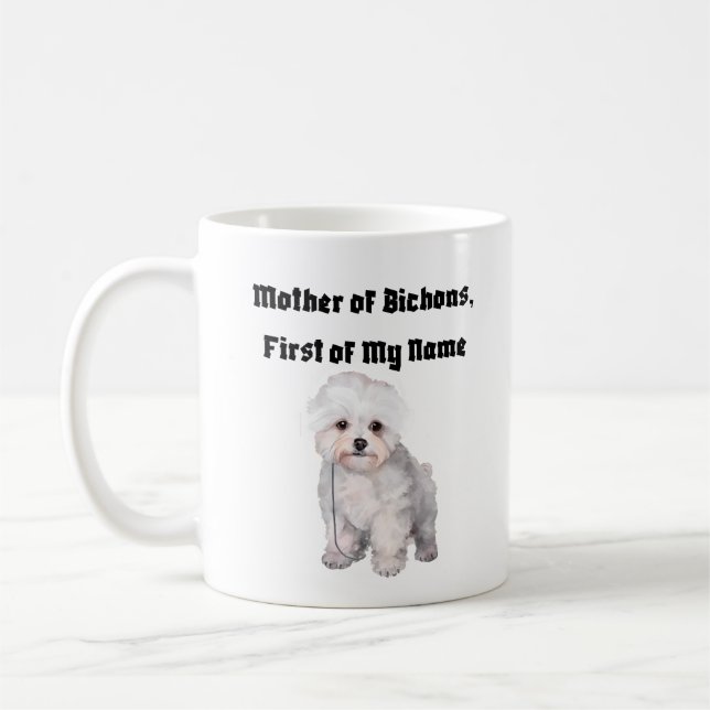 Mutter von Bichons, Vorname Kaffeetasse (Links)