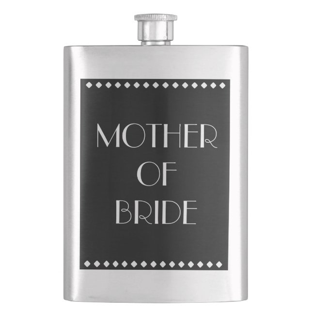 Mutter von Bride Classic Flask Flachmann (Vorderseite)