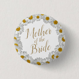 Mutter von Bride Daisy Blume Wreath Button
