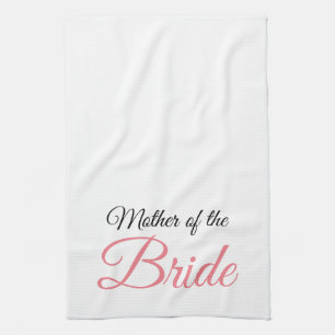 Mutter von Bride Script Pink Handtuch