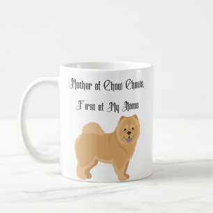 Mutter von Chow Chows, Vorname Kaffeetasse