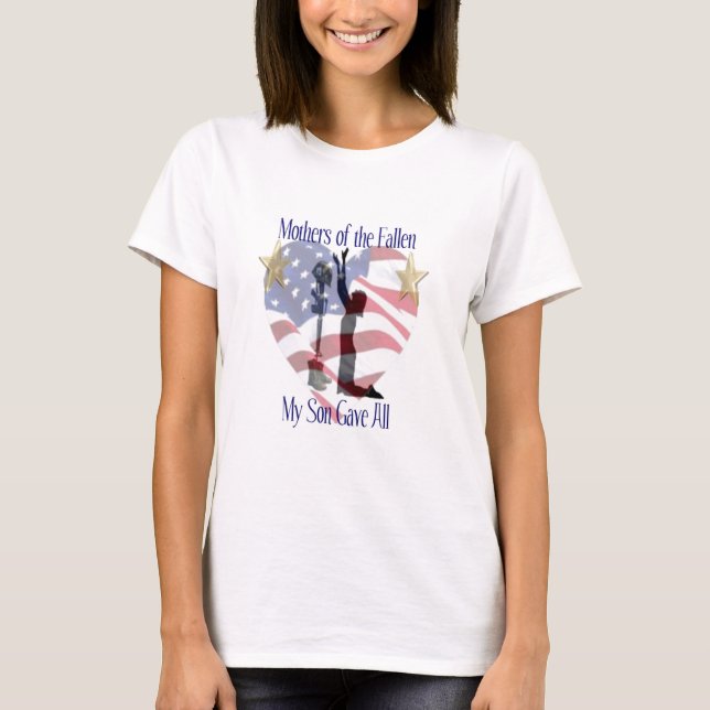 Mütter von gefallen T-Shirt (Vorderseite)