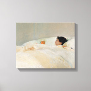 Mutter von Joaquin Sorolla Mutter und Tochter in s Leinwanddruck