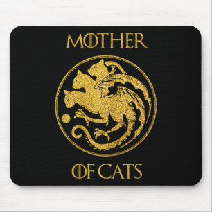 Mutter von Katzen Katze Mama Katze Mami Mousepad