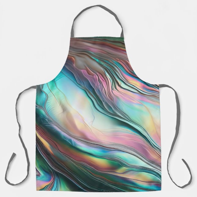 Mutter von Pearl Abalone Schürze (Vorderseite)