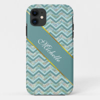 Mutter von Pearl Aquamarin ZigZag