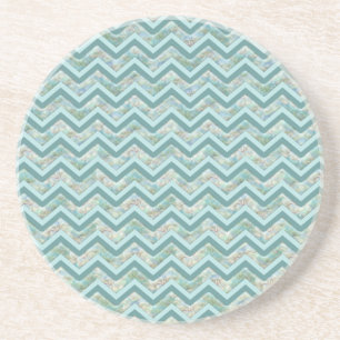 Mutter von Pearl Aquamarin ZigZag Untersetzer