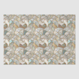 Mutter von Pearl Gold Accent Mosaic Style Seidenpapier