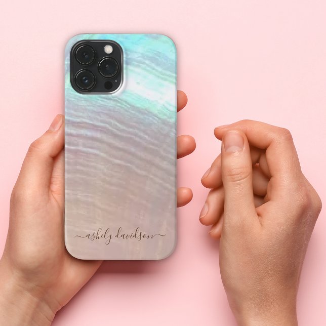 Mutter von Pearl Seashell iPhone Case 13 Pro Max Hülle (Von Creator hochgeladen)