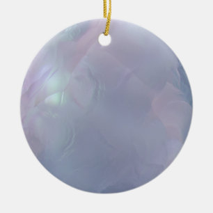 Mutter von Perl Effect Round Keramik Ornamente